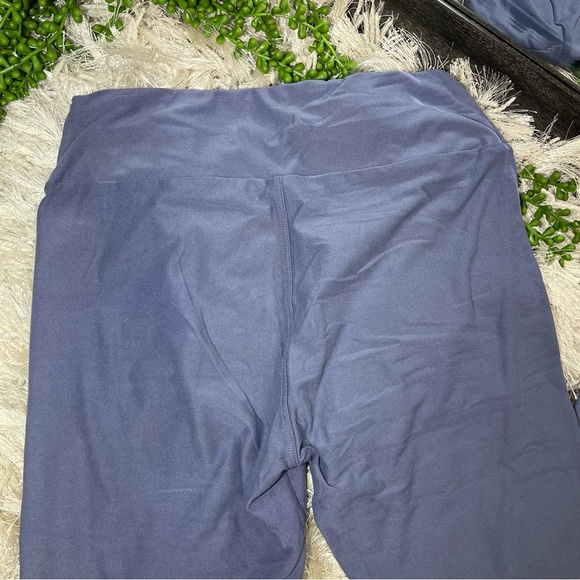 🌸5/$25🌸LulaRoe Slate Blue Stretchy Full Length Leggings One Size - Picture 14 of 16